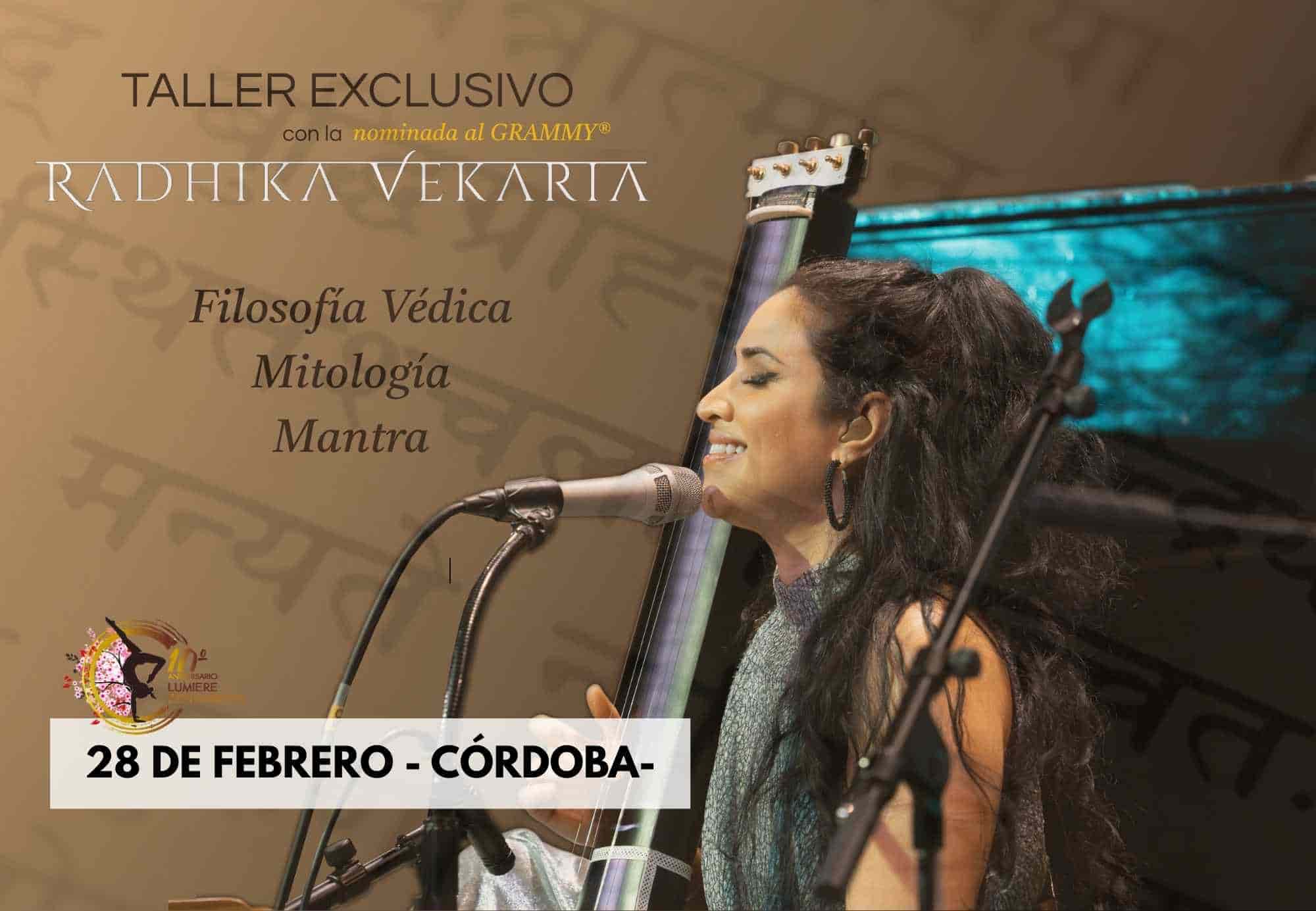 Taller exclusivo con Radhika Vekaria