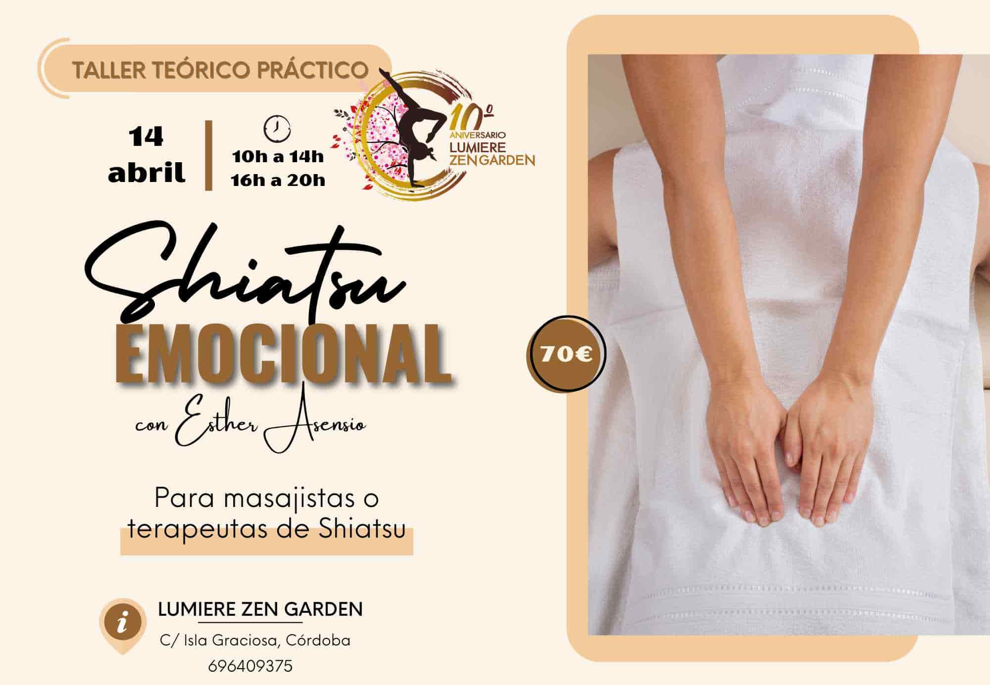 Taller de Shiatsu Emocional