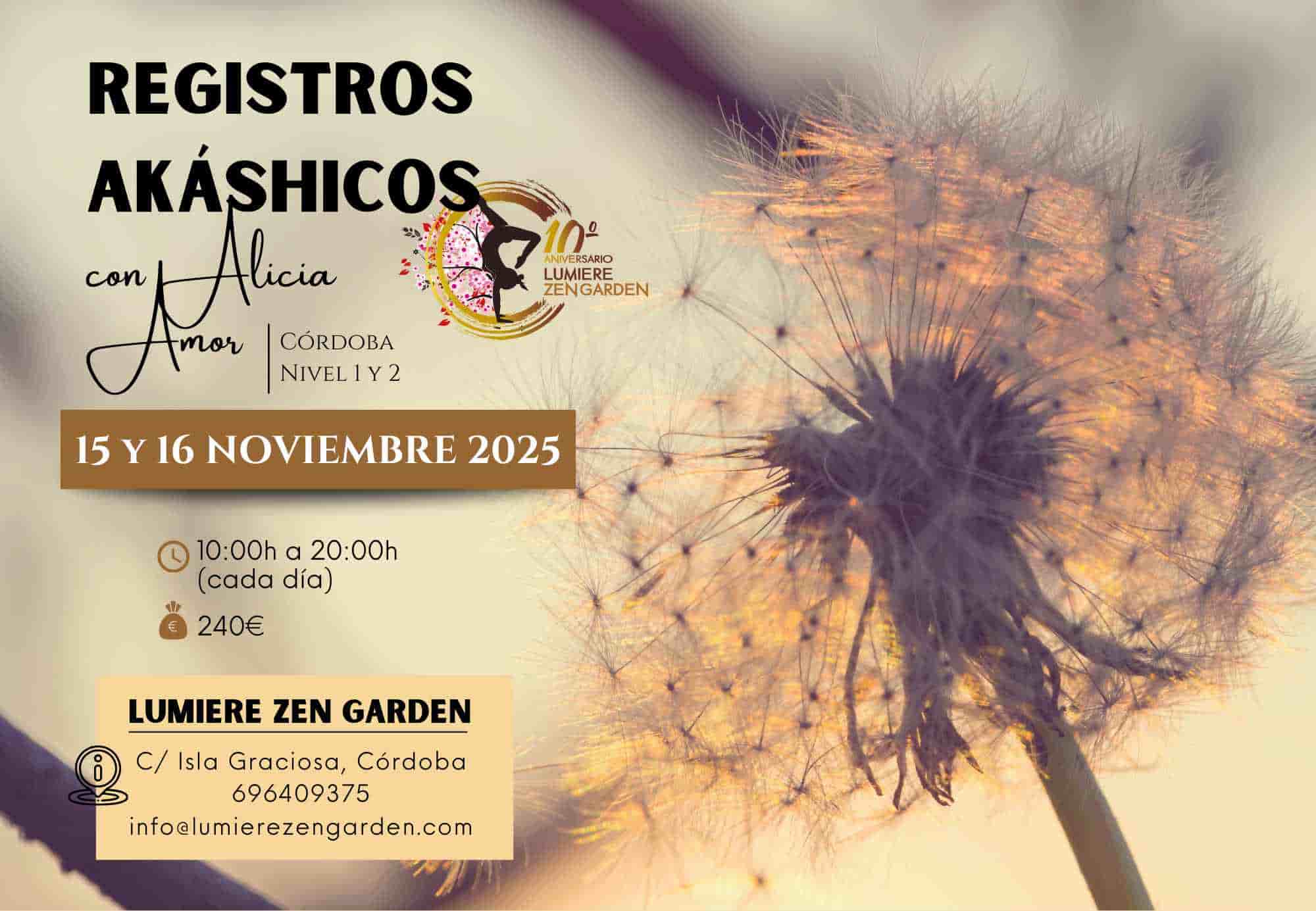 Taller de registros Akáshicos en Córdoba