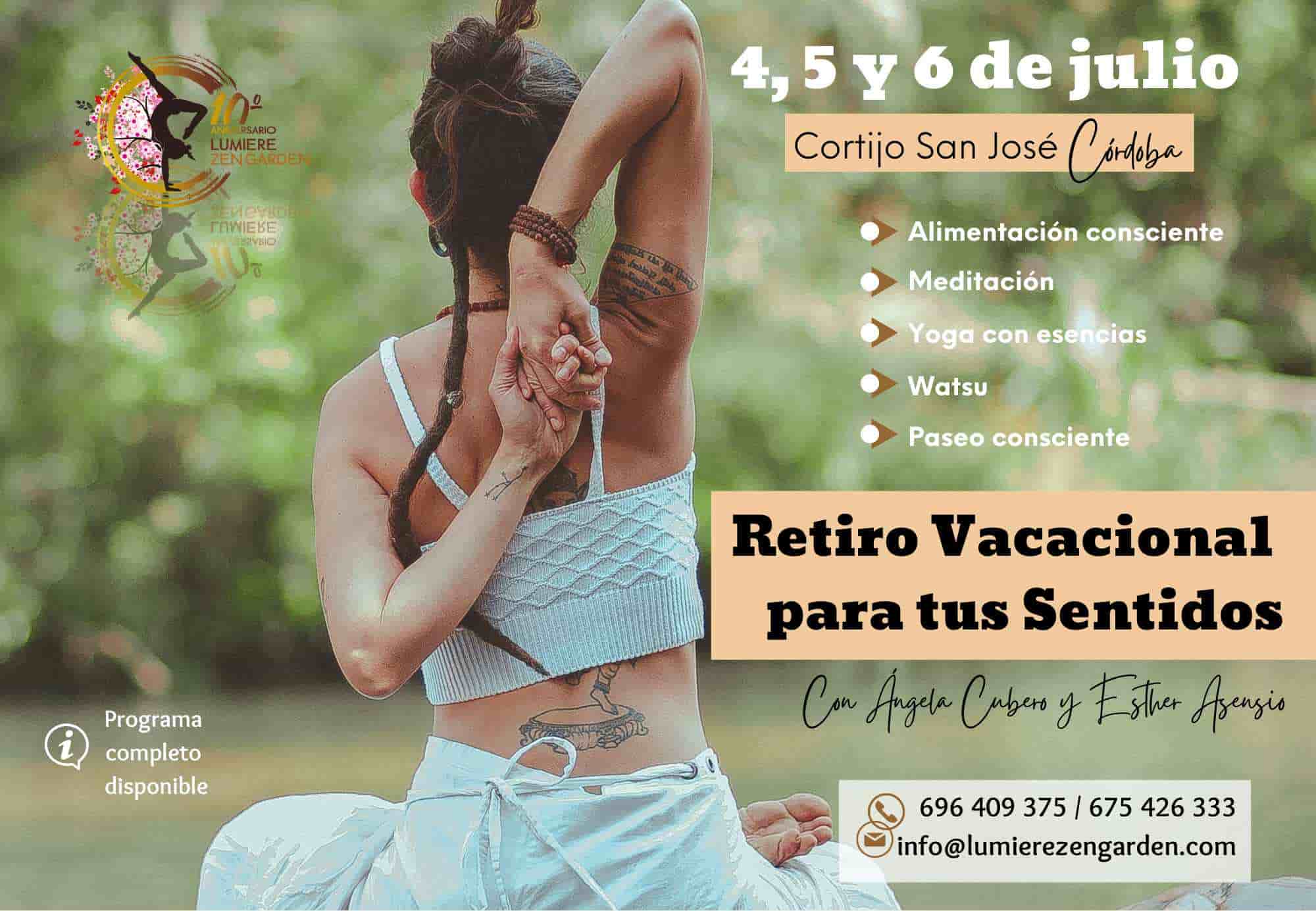 Retiro vacacional para tus sentidos
