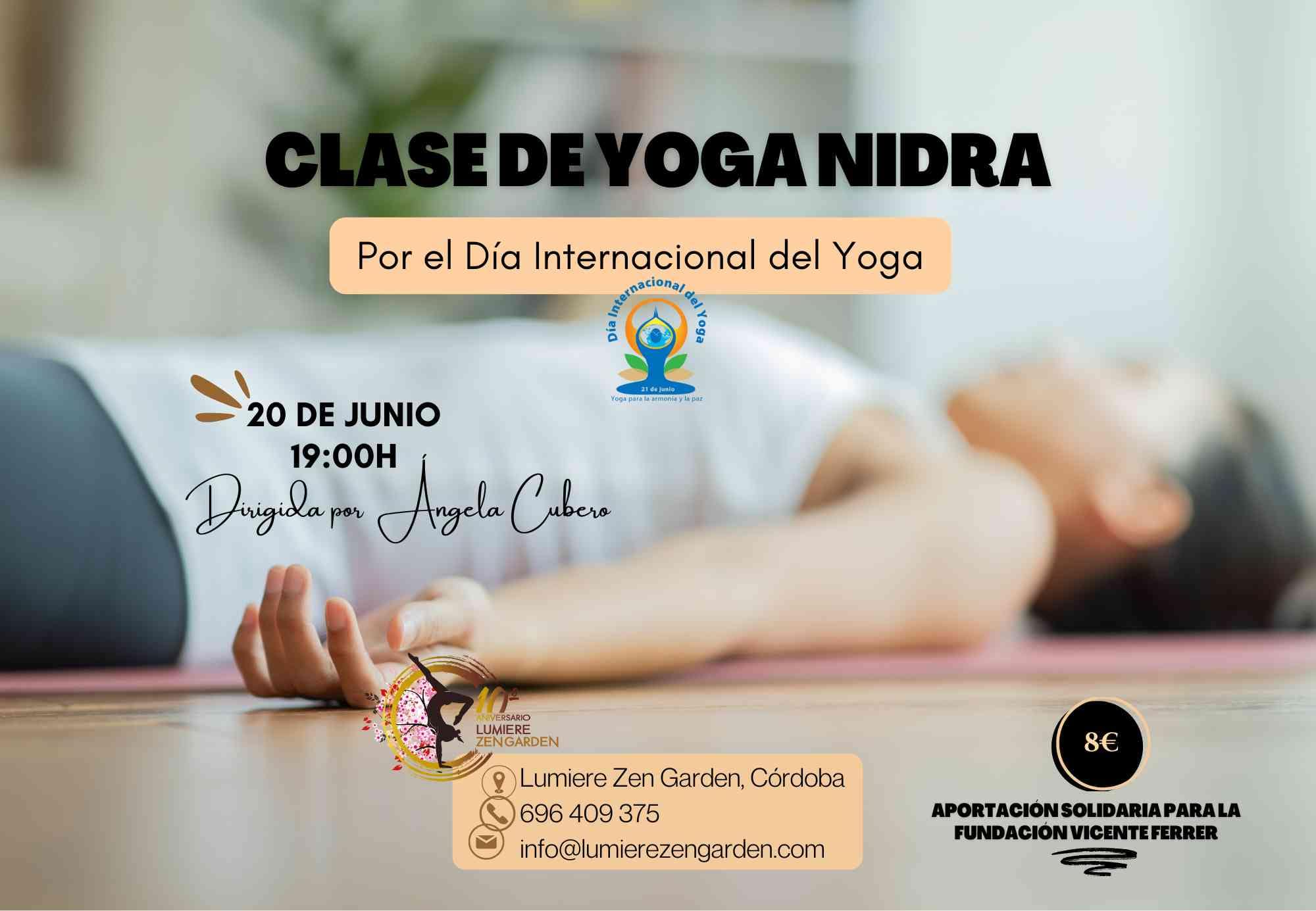 Clase especial de yoga nidra