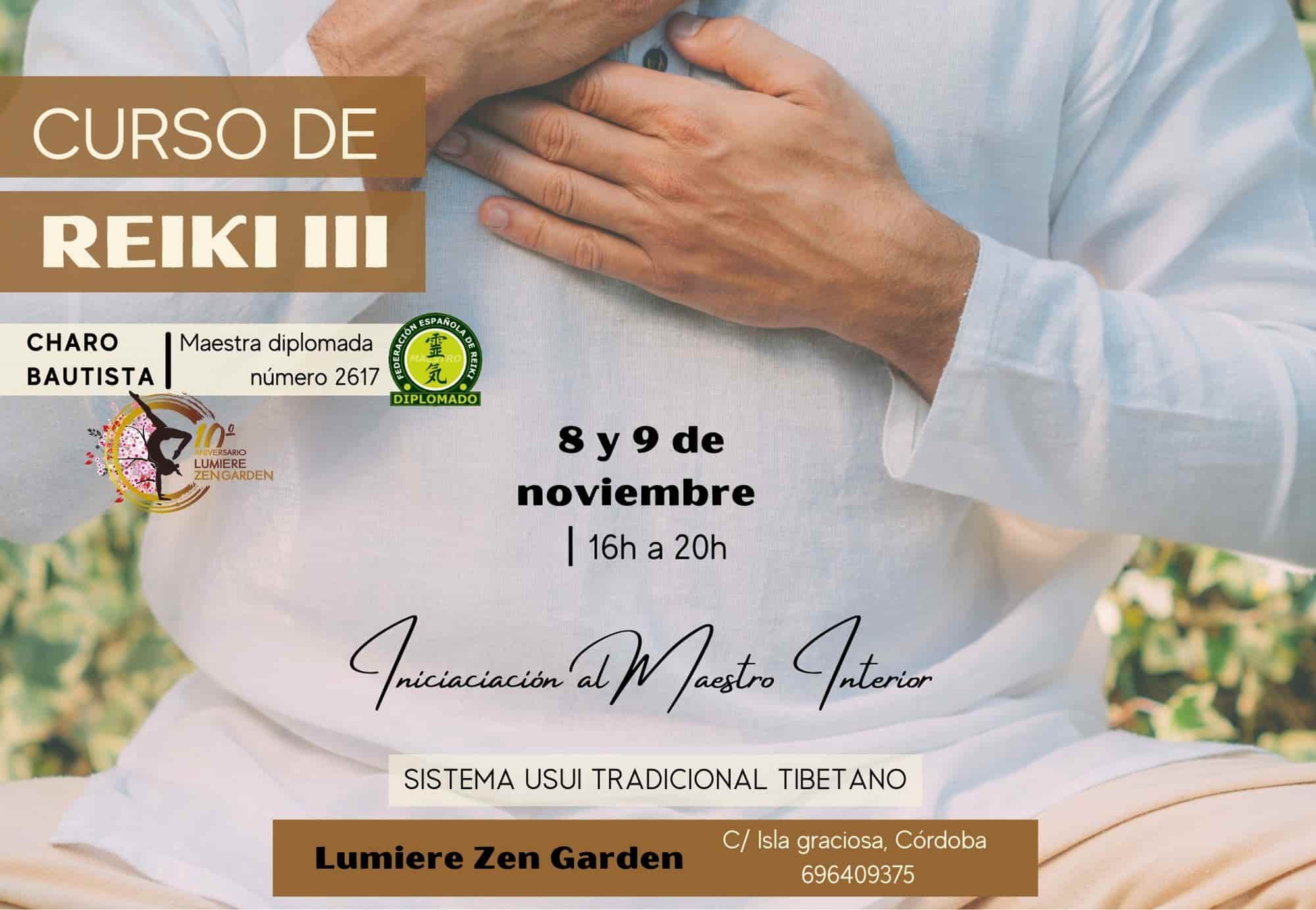 Curso de Reiki nivel III