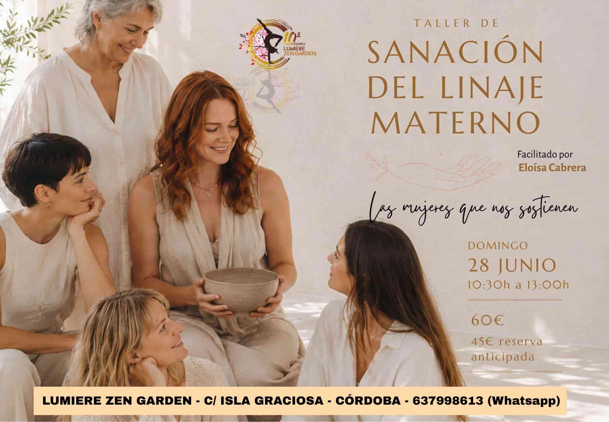 Taller de sanación del linaje materno en Córdoba