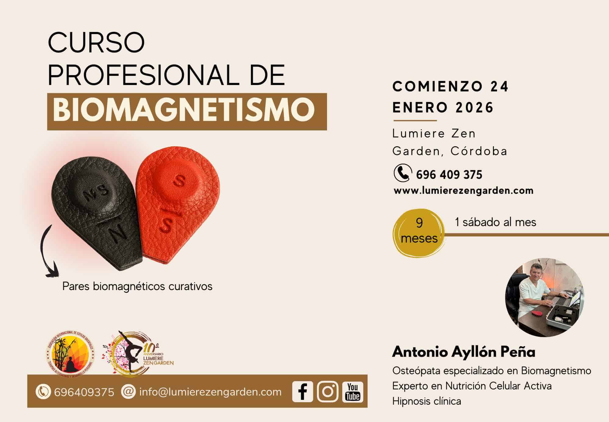 Formación en biomagnetismo en Córdoba